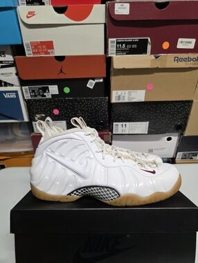 Nike Air Foamposite Pro 'White Gucci' White Gym Red Gorge Green 624041-102